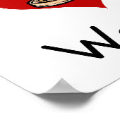 恋ハート ポスター (角)