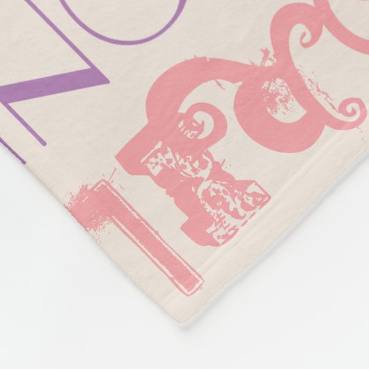 恋パーソナライズされたの名と言葉 フリースブランケット (角)