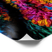 恋ピットブル犬がソファで寝る ポスター (コーナー)