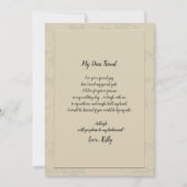 恋モダンエレガント心は私の花嫁になる 招待状 (正面)