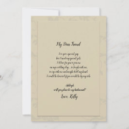 恋モダンエレガント心は私の花嫁になる 招待状