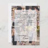 「恋モダン」 4写カスタム真カップルモノグラム シーズンカード (裏面)