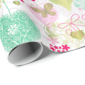 恋人および蝶 ラッピングペーパー (ロールコーナー)