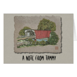 恋人たちがカバードブリッジ