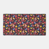 恋人たちのカエルのパターン デスクマット (正面)