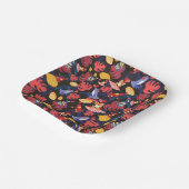 恋人たちのカエルのパターン ペーパープレート (傾斜あり)