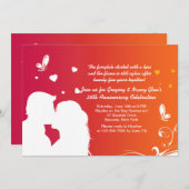 恋人たちのキス アニバーサリー インビテーション (正面/裏面)