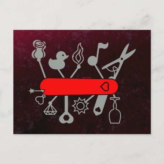 恋人たちの万能ツール ポストカード (正面)