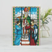 恋人たちの守護聖人 バレンタイン 詩 宗教的 シーズンカード (スタンド正面)