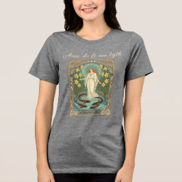 恋人たちの幸せを占う ディウィンウェンの井戸とS トライブレンドＴシャツ