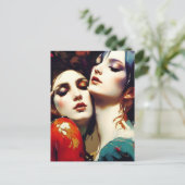 恋人たちの抱擁 ポストカード (スタンド正面)