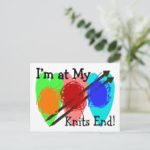 恋人たちの贈り物を編む ポストカード (スタンド正面)