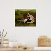 恋人たち1870年 ポスター (キッチン)