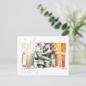 恋人たち「長距離」 ポストカード (スタンド正面)