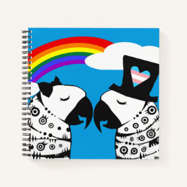 恋人とのトランスジェンダー・パロット・ボーイ ノートブック