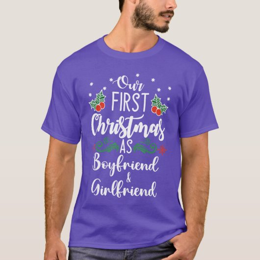 恋人になって初めてのクリスマス fr tシャツ (正面)