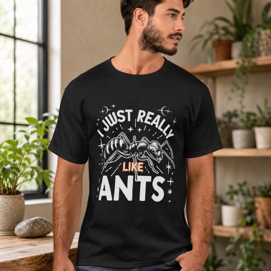 恋人にアリが好きな人へ Tシャツ