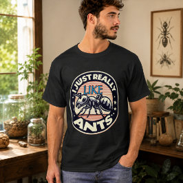 恋人にアリが好きな人へ Tシャツ
