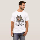恋人に夢中 - チーター - DingusDesign Tシャツ (正面フル)