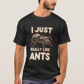 恋人に捧げるアリ愛 Tシャツ (正面)