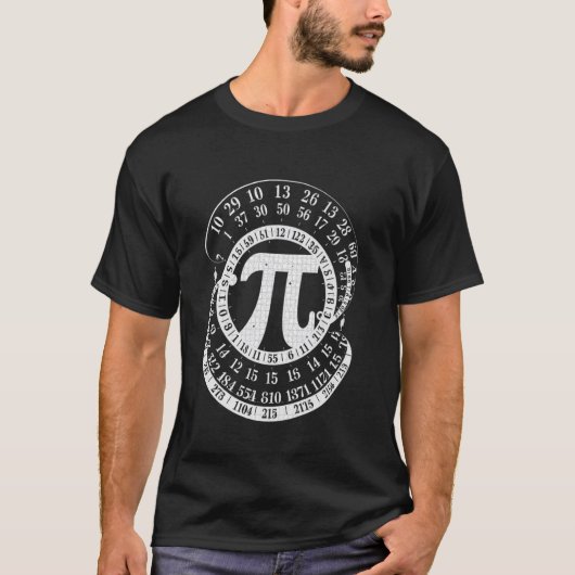 恋人のπの日 先生 生徒 面白い グラフィック 数学 C Tシャツ (正面)