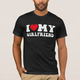 恋人のいる幸せTシャツ 恋人が大好き Tシャツ