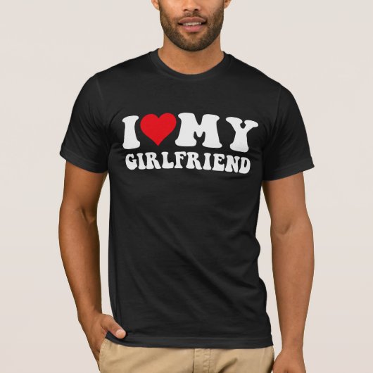 恋人のいる幸せTシャツ 恋人が大好き Tシャツ (正面)