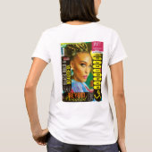 恋人のためのジャマイカ。レディースベーシックTシャツ Tシャツ (裏面)