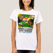 恋人のためのジャマイカ Women's Basic T-Shirt Tシャツ (正面)