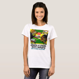 恋人のためのジャマイカ Women's Basic T-Shirt Tシャツ