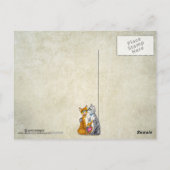 恋人のためのハグとキス ポストカード (裏面)