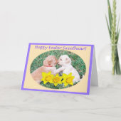 恋人のためのハッピーイースター シーズンカード (正面)