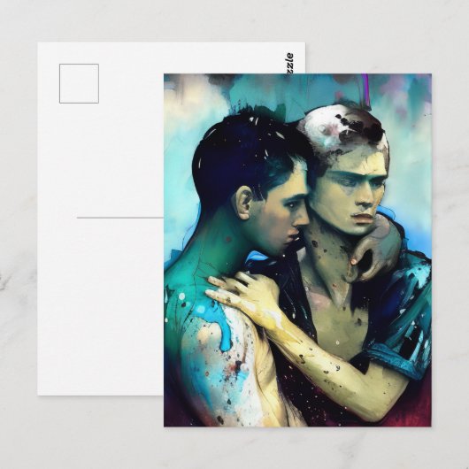 恋人のはがき ポストカード (正面/裏面)