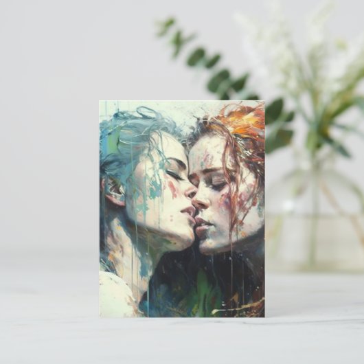 恋人のはがき ポストカード (スタンド正面)