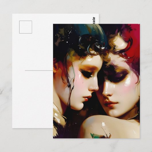 恋人のはがき ポストカード (正面/裏面)