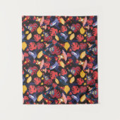 恋人のカエルのパターン タペストリー (正面)