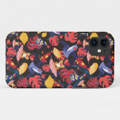 恋人のカエルのパターン Case-Mate iPhoneケース (裏面(横))