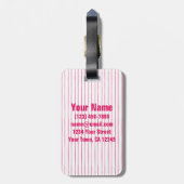 恋人のカップケーキ ラゲッジタグ (裏面縦)