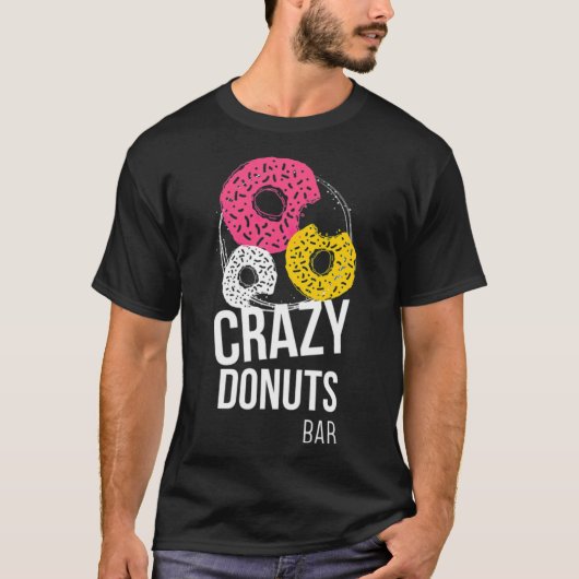 恋人のカラフルおもしろいの横 Tシャツ (正面)