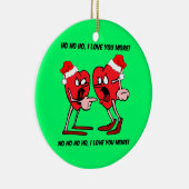 恋人のクリスマス セラミックオーナメント (右)