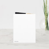 恋人のココナッツクッキー カード (裏面)