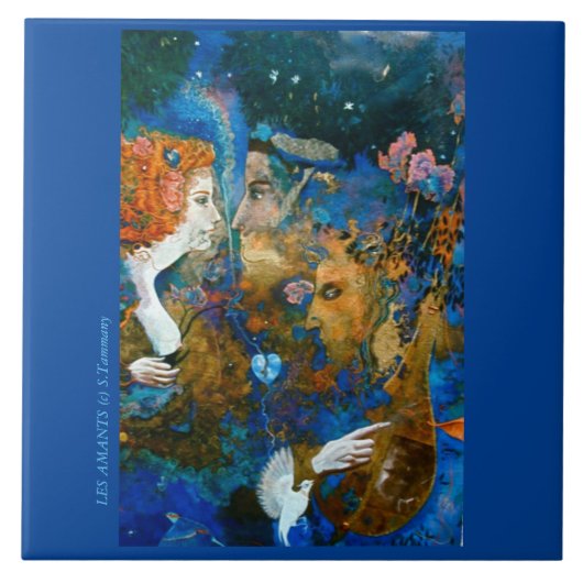 恋人のタイル タイル (正面)