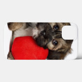 恋人のバレンタインのHavaneseの小犬 Case-Mate iPhoneケース (裏面 (横))