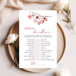 恋人のバレンタインは彼女の方がゲームをする