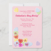 恋人のバレンタインキャンデー 招待状 (正面)