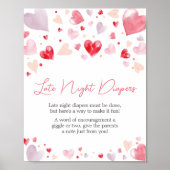 恋人のバレンタイン深夜おむつ ポスター (正面)