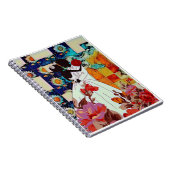 恋人のフォトブックのカップル ノートブック (右側)