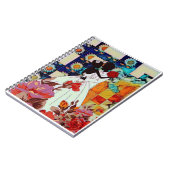 恋人のフォトブックのカップル ノートブック (左側)