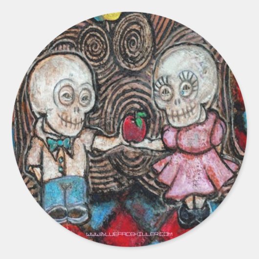 恋人のリンゴ ラウンドシール (正面)