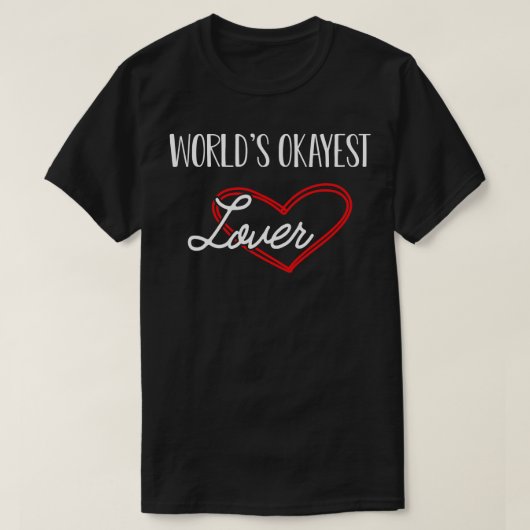 恋人の世界の最も大きな恋人1 Tシャツ (デザイン正面)